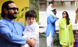 Taimur Ali Khan with mom Kareena and dad Saif