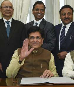 Interim Finance Minister Piyush Goyal