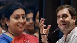 Smriti Irani, Rahul Gandhi