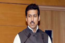 Sports Minister Rajyavardhan Singh Rathore