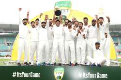 India vs Australia Test Series