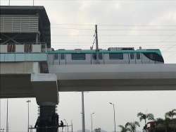 Noida Metro's Aqua Line
 