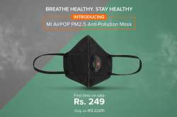 Xiaomi Mi AirPOP PM2.5 air pollution mask launched in India at Rs 249