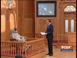 Mehbooba Mufti in Aap Ki Adalat