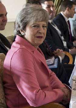 British Prime Minister Theresa May