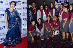 Kangana Ranaut hosts a special screening of Manikarnika: The Queen of Jhansi for school kids