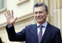 Argentina President Mauricio Macri