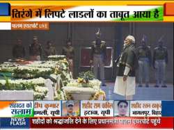 PM Modi pays tribute to martyred jawans