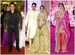 Bollywood celebs Azhar Morani's wedding 