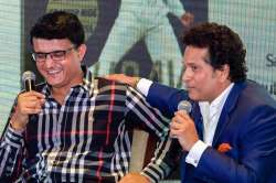 Sachin Tendulkar and Sourav Ganguly