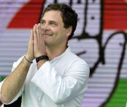 Congress president Rahul Gandhi