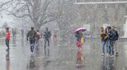 Snowfall has been keeping the tempretures below zero in Himachal's capital