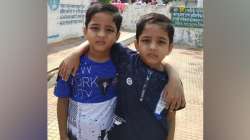 Twin brothers Shreyansh Rawat and Priyansh Rawat