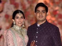 Akash Ambani and Shloka Mehta