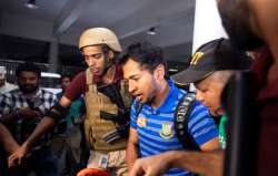 Bangladesh players return home from New Zealand