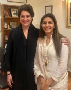 Haryanvi singer-dancer Sapna Chaudhary joins Congress ahead of Lok Sabha polls, meets Priyanka Gandhi