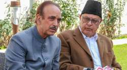 Ghulam Nabi Azad and Farooq Abdullah