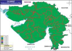 Map of Gujarat