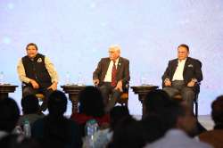 Retd Defence Personnel at India Tv conclave 