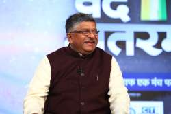 Union Minister Ravi Shankar Prasad