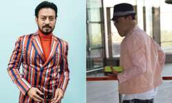 Irrfan Khan spotted at Mumbai airport