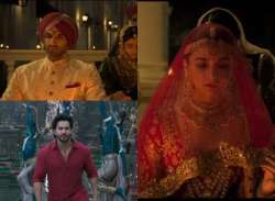 Stills from Kalank teaser