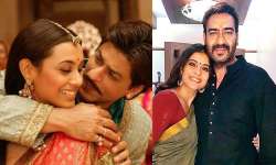 Shah Rukh, Kajol, Ajay Devgn 