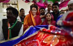 Priyanka Gandhi's Ganga Yatra to reach Varanasi today, may face opposition at Vishwanath Temple 