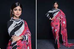 Shilpa Shetty's LATEST PICS in six yards of elegance is a treat to watch