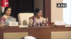 Sushma Swaraj at OIC meeting