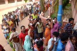 Polling in Tamil Nadu