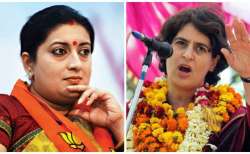 Priyanka, Smriti engage in war of words over shoe distribution