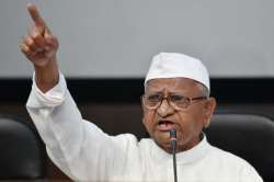 Anti-corruption crusader Anna Hazare