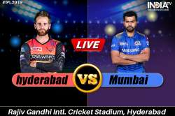 Live IPL match SRH vs MI, Watch Sunrisers Hyderabad vs Mumbai Indians live Streaming online