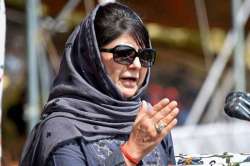 PDP President Mehbooba Mufti