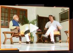 PM Narendra Modi reveals interesting details about his personal life to Bollywood Khiladi Akshay Kum