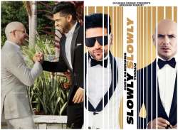 Slowly Slowly Song OUT: Guru Randhawa collaborates with American singer Pitbull 