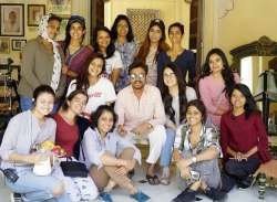 Irrfan Khan, Radhika Madan pose for happy pictures with Angrezi Medium team