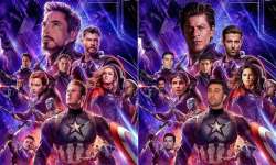 avengers endgame ranbir kapoor shah rukh khan fan made poster