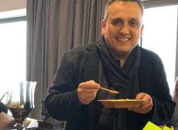 Avengers: Endgame's co-director eating paani puri in Mumbai