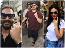 Bollywood stars vote with pride in Lok Sabha polls 2019, show off inked finger?