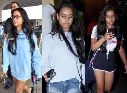 Nysa, Ajay Devgn and Kajol's daughter