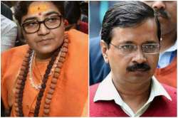 Pragya Thakur,  Arvind Kejriwal