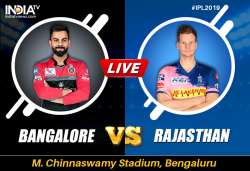 Live Streaming Cricket, RCB vs RR, IPL 2019: Live Match 