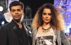 Karan Johar, Kangana Ranaut