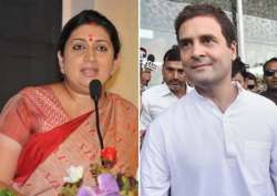 The textiles minister also sought to sweeten her appeal with a promise to Amethi voters on behalf of the prime minister to get sugar at Rs 13 a kg on the BJP coming to power again in the Centre.