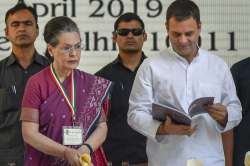 Sonia Gandhi unhappy over Congress manifesto layout