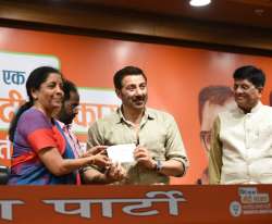 Actor Sunny Deol had joined BJP earlier today