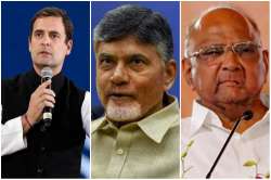 Chandrababu Naidu, Rahul Gandhi, Sharad Pawar