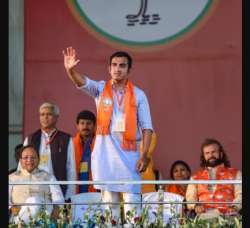 Cricketer-turned politician Gautam Gambhir.